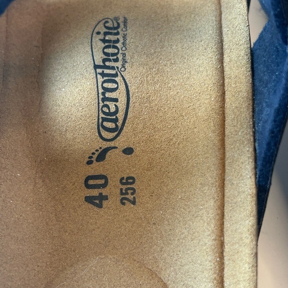 Comfortable Blue Sandals - Picture 9 of 16